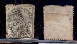 EUROPA - GRAN BRETAGNA - 1884 - 5 Pence Regina Vittoria (78) - Usato Su Parte Di Frammento (160) - Autres & Non Classés