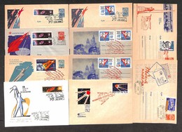 EUROPA - RUSSIA - Missilistica - 1962/1964 - 10 Buste Postali Con Affrancature Complementari E Annulli Speciali Del Peri - Sonstige & Ohne Zuordnung