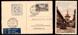 EUROPA - SVIZZERA - 1938 (22 Maggio) - Pro Aereo - Brema Basilea Berna - Cartolina - Sonstige & Ohne Zuordnung