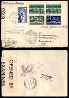 EUROPA - SVIZZERA - 1940 (1 Aprile) - Locarno Barcellona New York - Autres & Non Classés