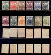 OLTREMARE - CANADA - 1919 - Alce E Truppe WW1 (96/107) - Serie Completa - Gomma Originale (200) - Autres & Non Classés