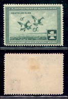 OLTREMARE - STATI UNITI - Dipartimento Agricoltura - 1937 - 1 Dollaro (Scott RW4) - Gomma Originale - Otros & Sin Clasificación
