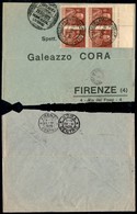 POSTA AEREA - PRIMI VOLI-AEROGRAMMI - 1925 (28 Giugno) - Livorno Roma - Longhi 1366 - Aerogramma Per Firenze - Sonstige & Ohne Zuordnung