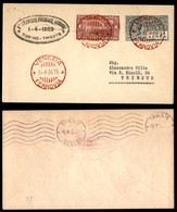 POSTA AEREA - PRIMI VOLI-AEROGRAMMI - 1926 (1 Aprile) - Venezia Trieste - Longhi 1447 - Andere & Zonder Classificatie