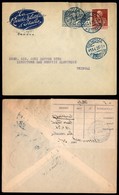 POSTA AEREA - PRIMI VOLI-AEROGRAMMI - 1926 (13 Aprile) - Genova (Palermo) Tripoli - Longhi 1549 - Altri & Non Classificati