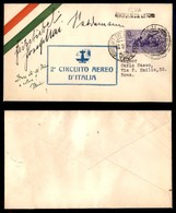 POSTA AEREA - PRIMI VOLI-AEROGRAMMI - 1931 (26 Giugno/26 Luglio) - 2° Circuito Aereo D’Italia - Roma Aeroporto Del Litto - Other & Unclassified