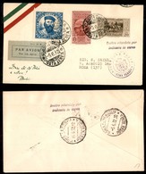 POSTA AEREA - PRIMI VOLI-AEROGRAMMI - 1932 (5 Giugno) - Caprera Aiaccio - Inoltro Ritardato - Longhi 2698 - Other & Unclassified