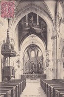 76. OURVILLE. CPA. INTERIEUR DE L'EGLISE. . ANNEE 1904 + TEXTE - Ourville En Caux