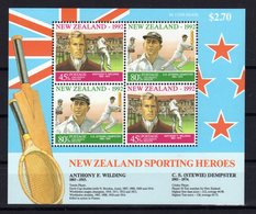 NEW ZEALAND N. Zélande 1992 Sport Sportifs Yv Bl 85 MNH ** - Blokken & Velletjes