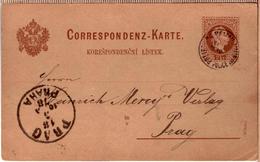 PRAG PRAHA CANCEL PC 1878 - ...-1918 Prefilatelia