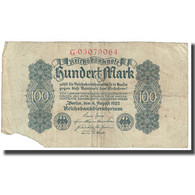 Billet, Allemagne, 100 Mark, 1922, 1922-08-04, KM:75, B - 100 Mark