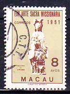Macau, 1953 - Exposição Arte Sacra Missionária / 8 Avos - Used Stamps