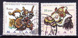 Macau, 1971 - Dragão E Leão / Complete Set - Used Stamps