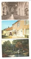 THREE MIDHURST Nr CHICHESTER WEST SUSSEX POSTCARDS - Otros & Sin Clasificación