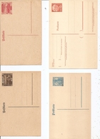 Sarre ( 4 EP Neufs  à Voir) - Postal Stationery