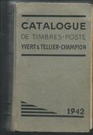 Catalogue Yvert Tellier 1942 1578 Pages - Autres & Non Classés