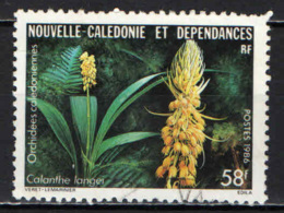 NUOVA CALEDONIA - 1986 - Calanthe Langei - USATO - Used Stamps