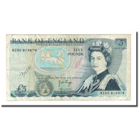 Billet, Grande-Bretagne, 5 Pounds, Undated (1971-91), KM:378a, TB - 5 Pounds