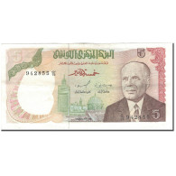 Billet, Tunisie, 5 Dinars, 1980-10-15, KM:75, TTB - Tusesië