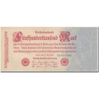 Billet, Allemagne, 500,000 Mark, 1923, KM:92, TTB+ - 500000 Mark