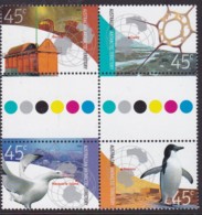 Australian Antarctic Territory 2002 Sc L119  Mint Never Hinged Gutter - Unused Stamps