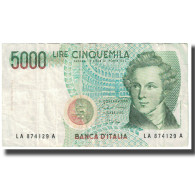 Billet, Italie, 5000 Lire, 1985, 1985-01-04, KM:111a, TTB - 5000 Liras