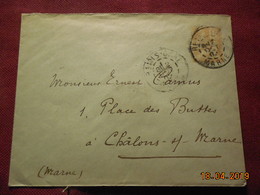 Lettre Entier Postal De 1902 à Destination De Chalons/Marne - Standard Covers & Stamped On Demand (before 1995)