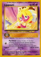 Carte Neuve Pokemon Wizards 54/64 Lippouti 30pv 1995.2000 - Wizards