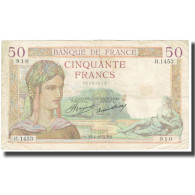 France, 50 Francs, 1935, 1935-04-25, TB, KM:81 - 50 F 1934-1940 ''Cérès''