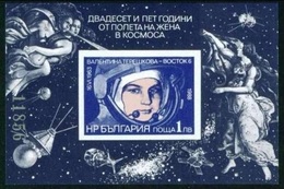 1988	Bulgaria	3675/B179b	Tereshkova	18,00 € - Europa