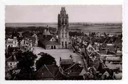 - CPSM VERNEUIL-SUR-AVRE (27) - Vue Générale Et L'Eglise 1953 - Editions GABY N° 3 - - Verneuil-sur-Avre