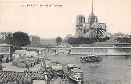 75004-PARIS-EGLISE NOTRE-DAME-PORT DE LA TOURELLE - Notre Dame Von Paris