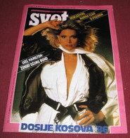 Lois Hamilton  POLITIKIN SVET Yugoslavian April 1986 - Magazines