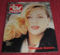 Maria Baxa RADIO TV REVIJA Yugoslavian January 1980 VERY RARE - Magazines