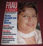 Maria Schell FRAU IM SPIEGEL - German January 1976 ULTRA RARE - Magazines