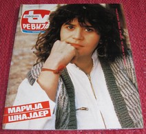 Maria Schneider RADIO TV REVIJA Yugoslavian January 1981 VERY RARE - Magazines