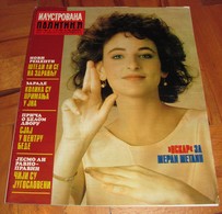 Marlee Matlin - ILUSTROVANA POLITIKA Yugoslavian April 1987 VERY RARE - Magazines
