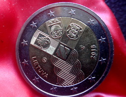 LITHUANIA 2 Euro 2018 Independence Of Baltic States   Coin  CIRCULATED - Lituania