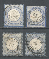 Germany Reich 1872 Year, Used Stamps , Mi # 20 - Oblitérés