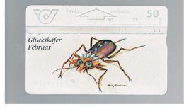 AUSTRIA - TELEKOM AUSTRIA L&G - 1996 LUCKY BEETLE,   FEBRUARY   -     USED - RIF. 10279 - Other & Unclassified