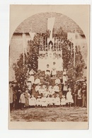 CARTE PHOTO - DERVAL - FETE RELIGIEUSE - REPOSOIR  - 1906 - 44 - Derval