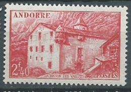 Andorre  -    Yvert N°  102   **   -  Bce  17722 - Unused Stamps