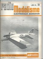 RADIO MODELISME Avion Bateaux Train Voiture 1967 N° 13 - Modelbouw