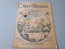 Revue Ancienne Broderie Mon Ouvrage 1927 N° 100  & - Revistas & Catálogos