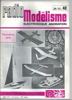 RADIO MODELISME Avion Bateaux Train Voiture 1970 N° 40 - Modellbau