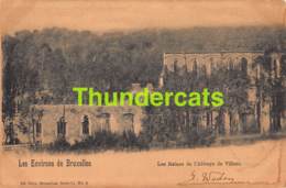 CPA LES ENVIRONS DE BRUXELLES LES RUINES DE L'ABBAYE DE VILLERS NELS SERIE 11 NO 8 - Villers-la-Ville