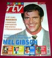 Mel Gibson  SZINES RTV  Hungarian March 2003 RARE - Magazines