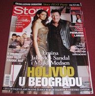 Michael Madsen Emina Jahovic Sandal STORY Serbian March 2013 RARE - Magazines