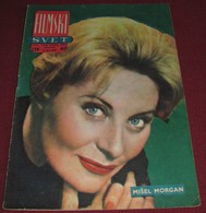 Michele Morgan FILMSKI SVET April 1959 VERY RARE - Magazines