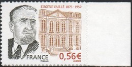 Eugène Vaillé - Variété : Contour Droit Du Visage Absent - Unused Stamps